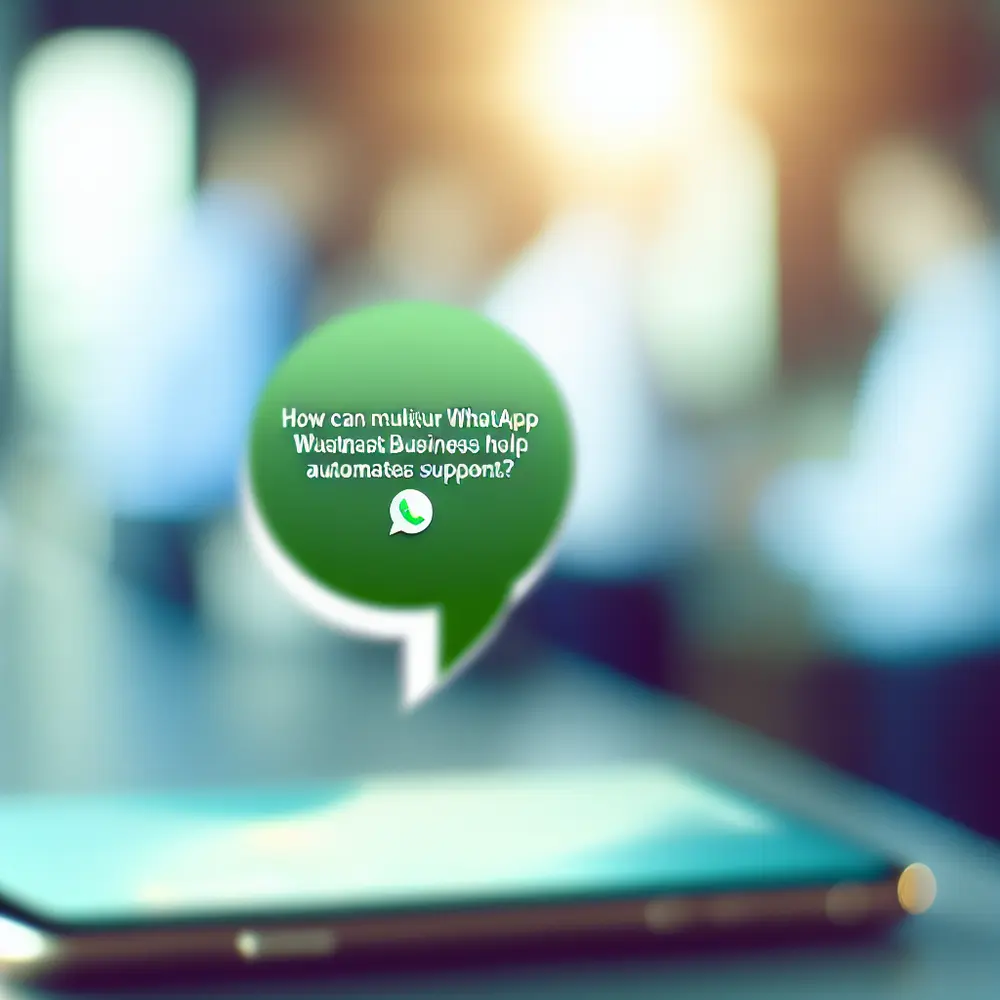 ¿Cómo el WhatsApp Business Multiusuario Puede Ayudarte a Automatizar el Soporte?