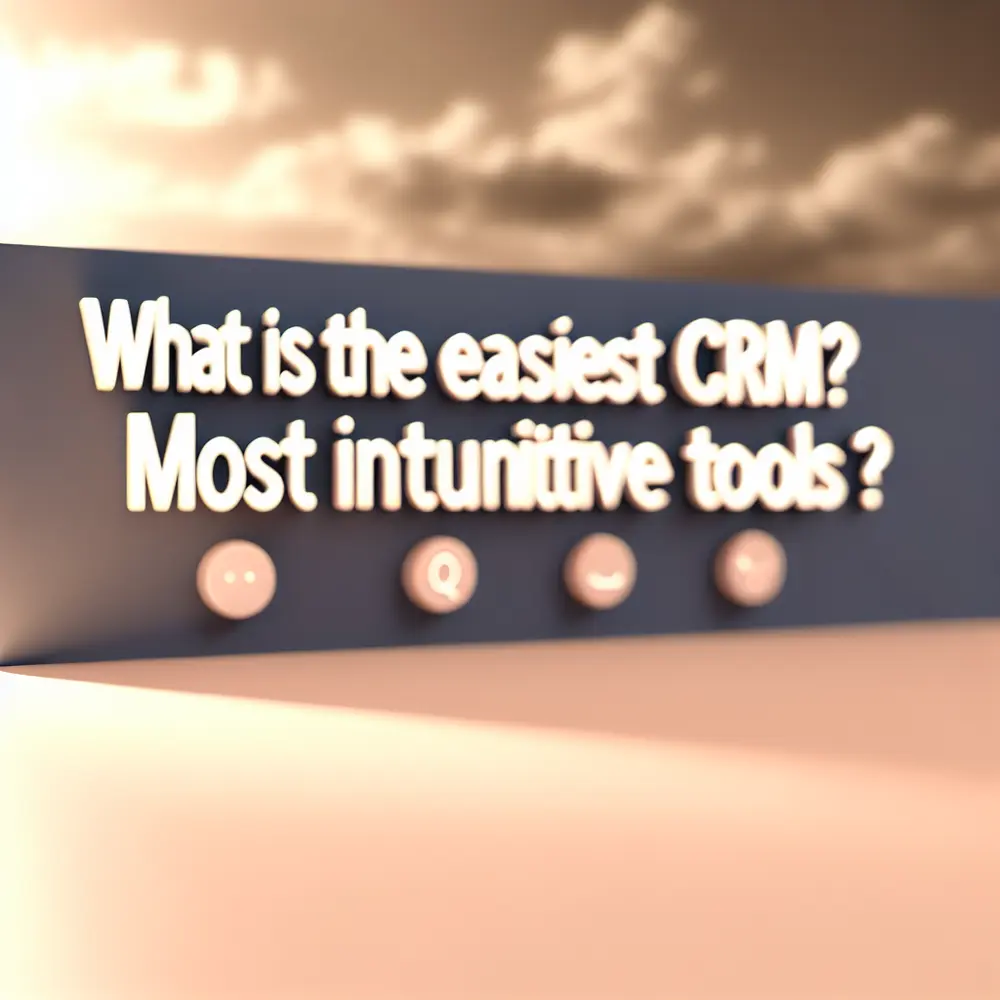 ¿Cuál es el CRM más fácil? Las herramientas más intuitivas