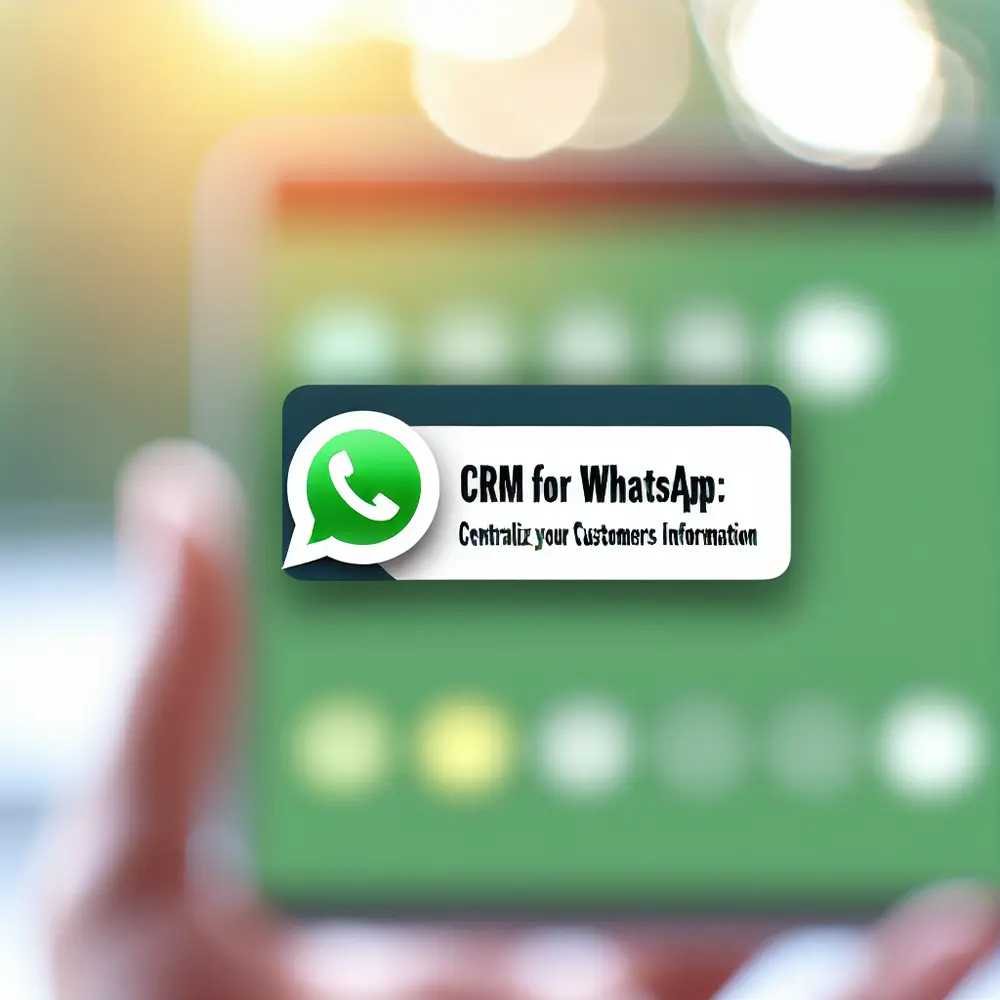 CRM para WhatsApp: Centraliza la Información de Tus Clientes