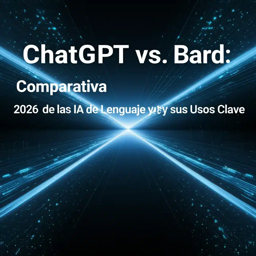 ChatGPT vs. Bard: Comparativa 2026 de las IA de Lenguaje y sus Usos Clave