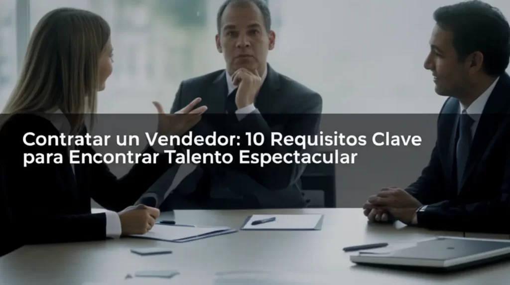 Contratar un Vendedor: 10 Requisitos Clave para Encontrar Talento Espectacular