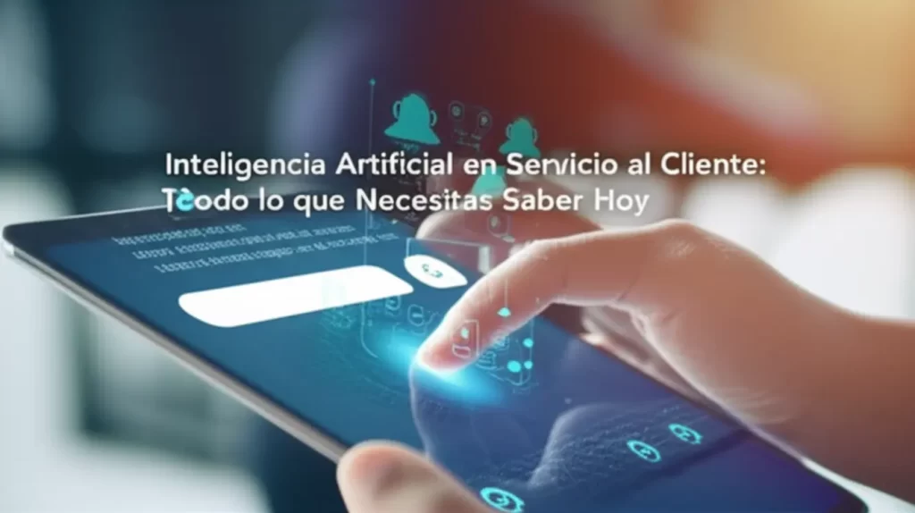 Inteligencia Artificial en Servicio al Cliente: Todo lo que Necesitas Saber Hoy