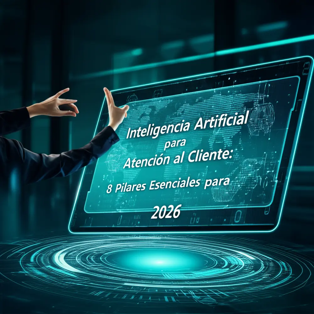 Inteligencia Artificial para Atención al Cliente: 8 Pilares Esenciales para 2026