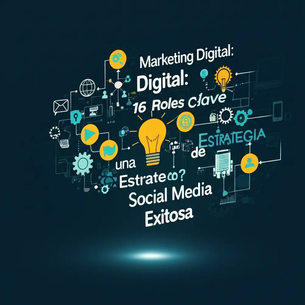 Marketing Digital: 16 Roles Clave para una Estrategia de Social Media Exitosa