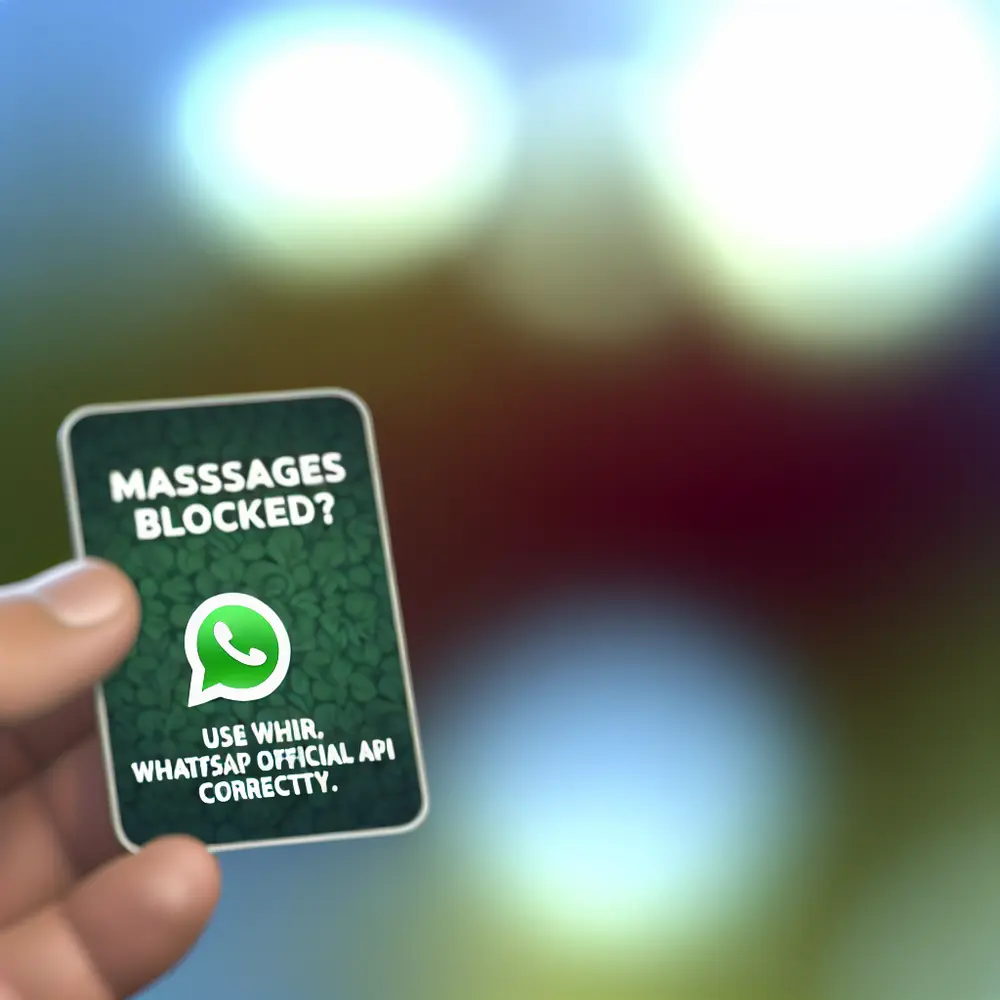 Mensajes Masivos Bloqueados? Usa la API Oficial de WhatsApp Correctamente