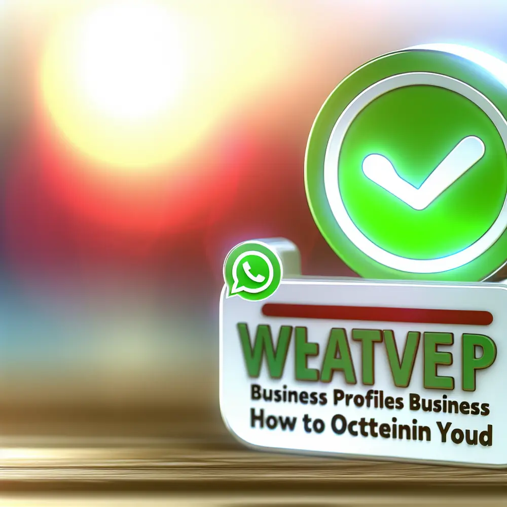 Perfiles de Empresa Verificados en WhatsApp Business: Cómo Obtenerlos