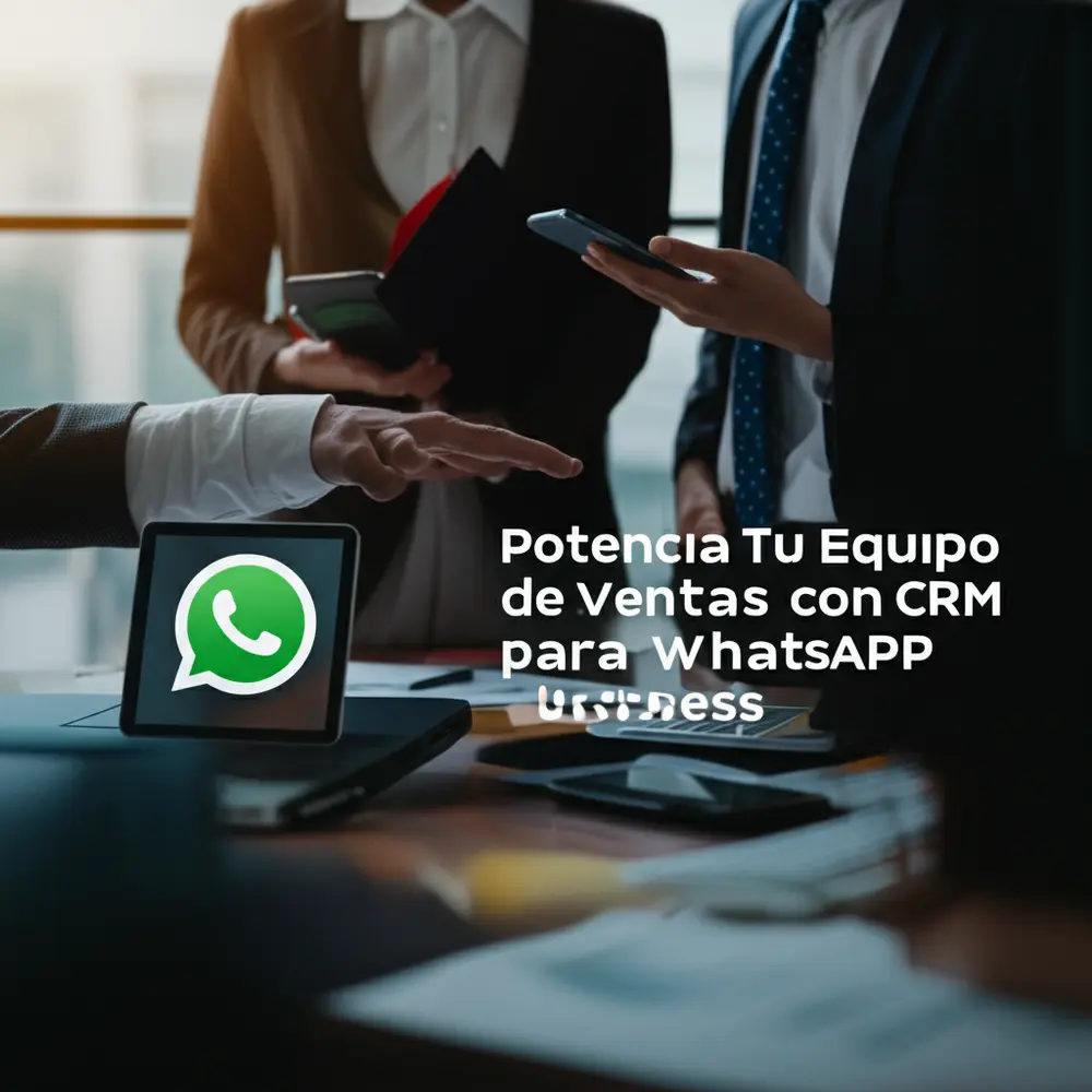 Potencia Tu Equipo de Ventas con CRM para WhatsApp Business