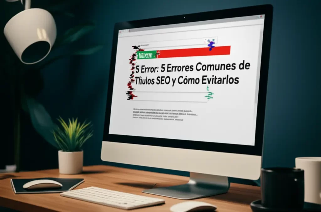 Título de Error: 5 Errores Comunes de Títulos SEO y Cómo Evitarlos