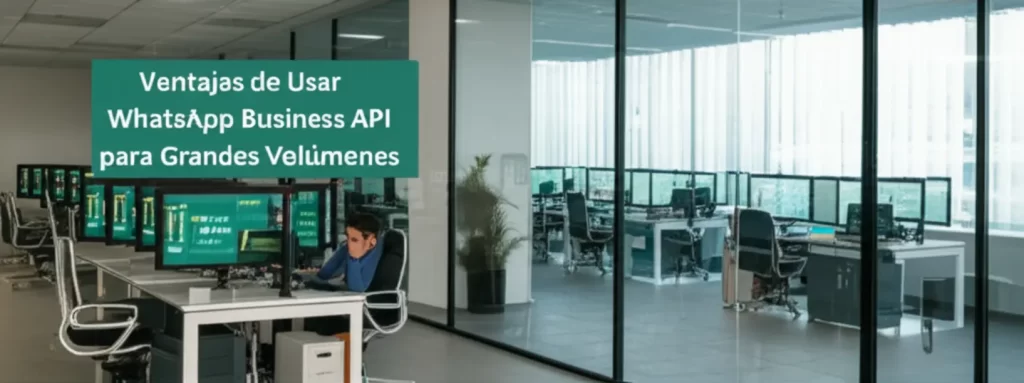 Ventajas de Usar WhatsApp Business API para Grandes Volúmenes