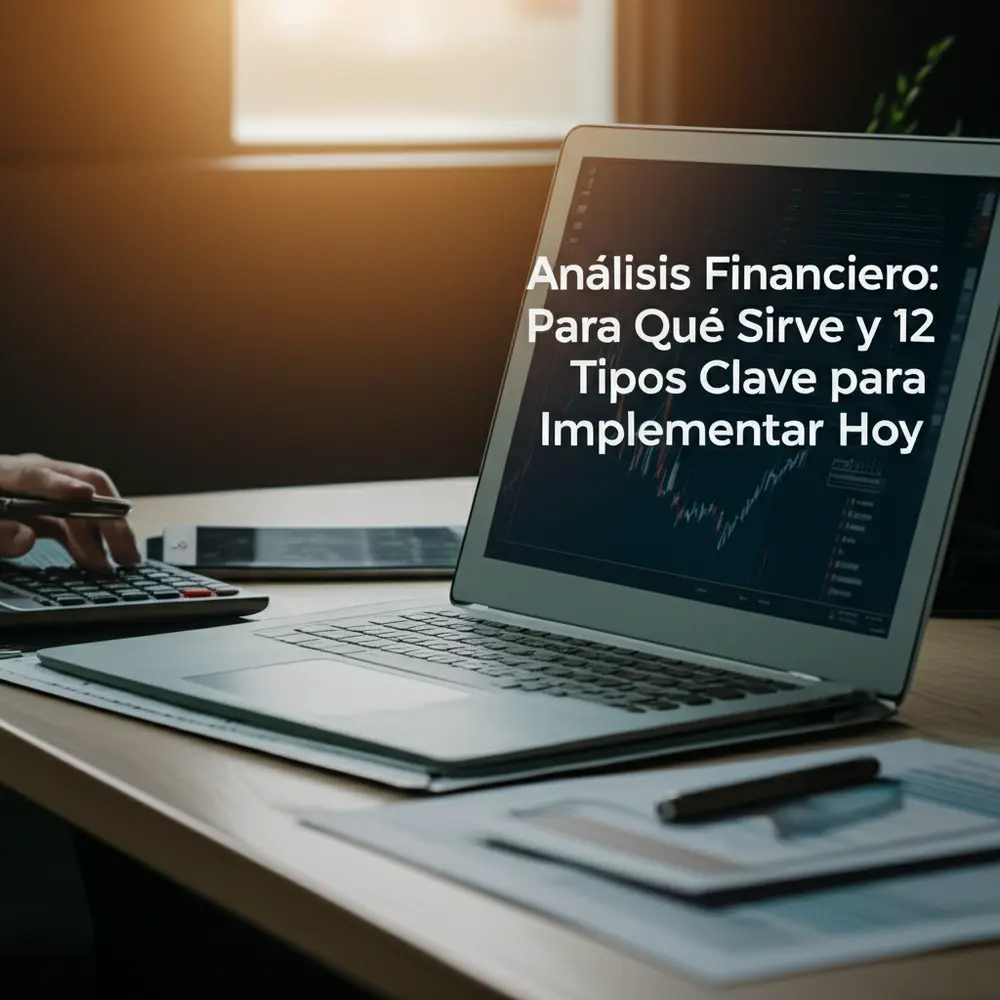 Análisis Financiero: Para Qué Sirve y 12 Tipos Clave para Implementar Hoy
