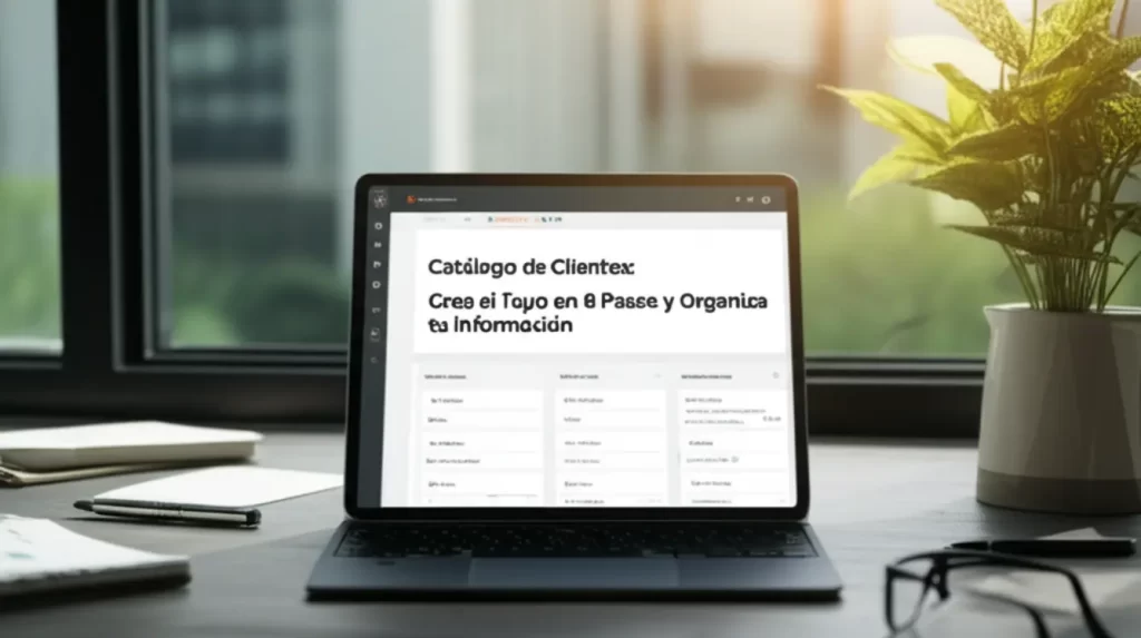Catálogo de Clientes: Crea el Tuyo en 8 Pasos y Organiza tu Información