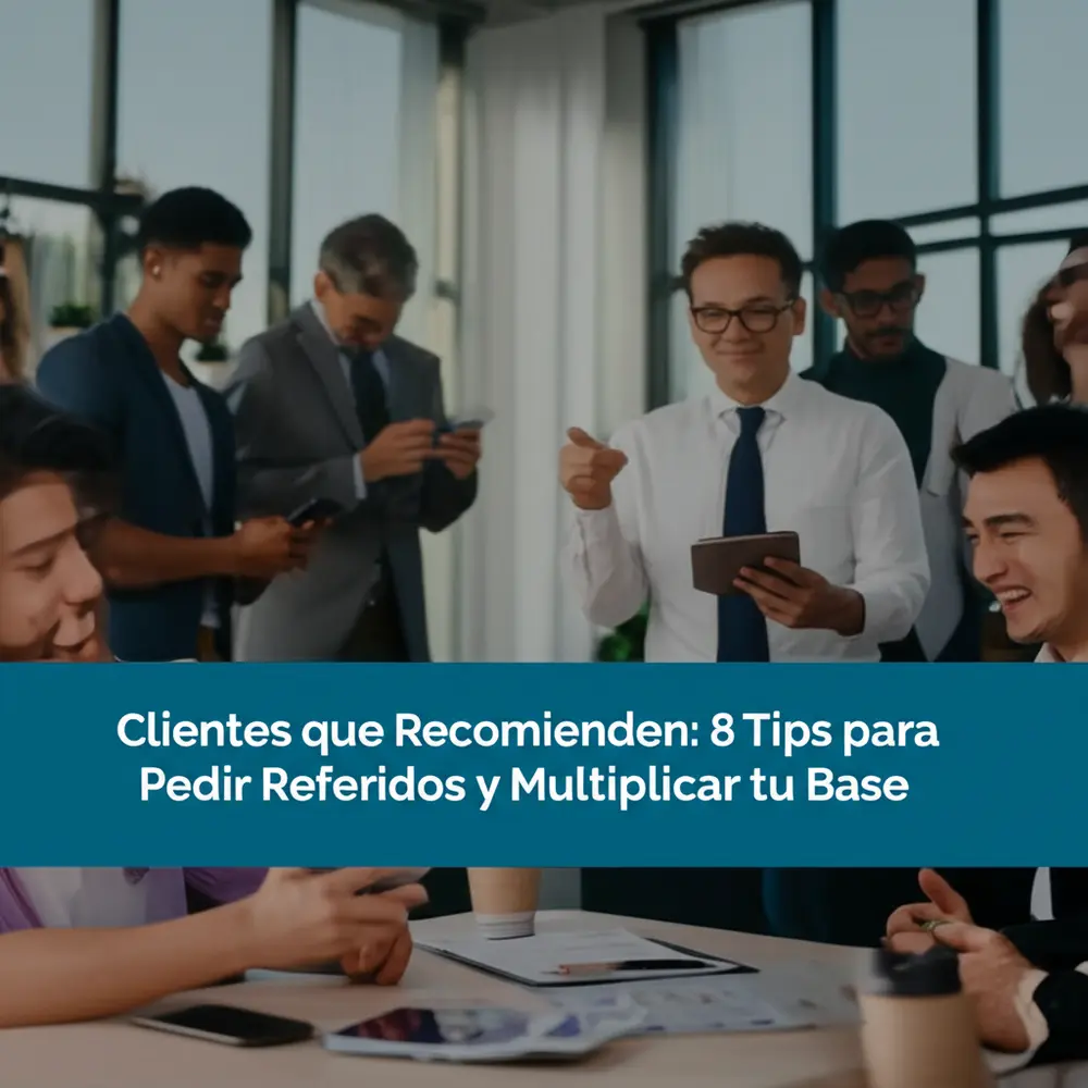 Clientes que Recomienden: 8 Tips para Pedir Referidos y Multiplicar tu Base
