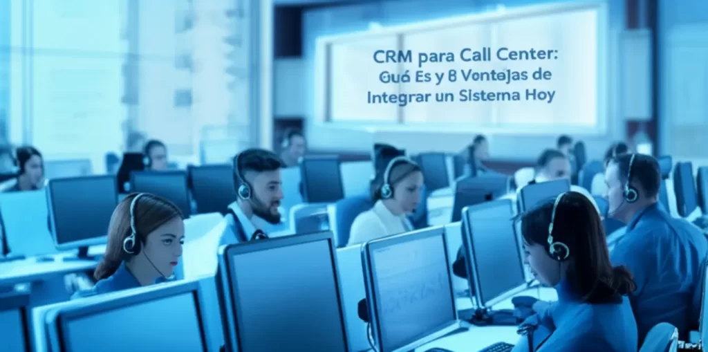 CRM para Call Center: Qué Es y 8 Ventajas de Integrar un Sistema Hoy