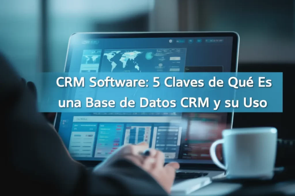 CRM Software: 5 Claves de Qué Es una Base de Datos CRM y su Uso