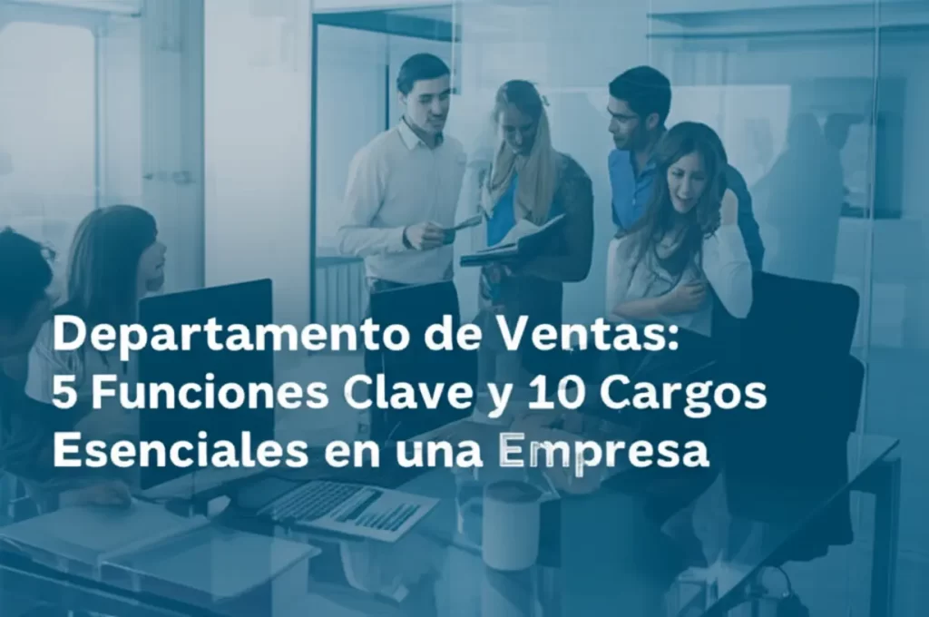 Departamento de Ventas: 5 Funciones Clave y 10 Cargos Esenciales en una Empresa