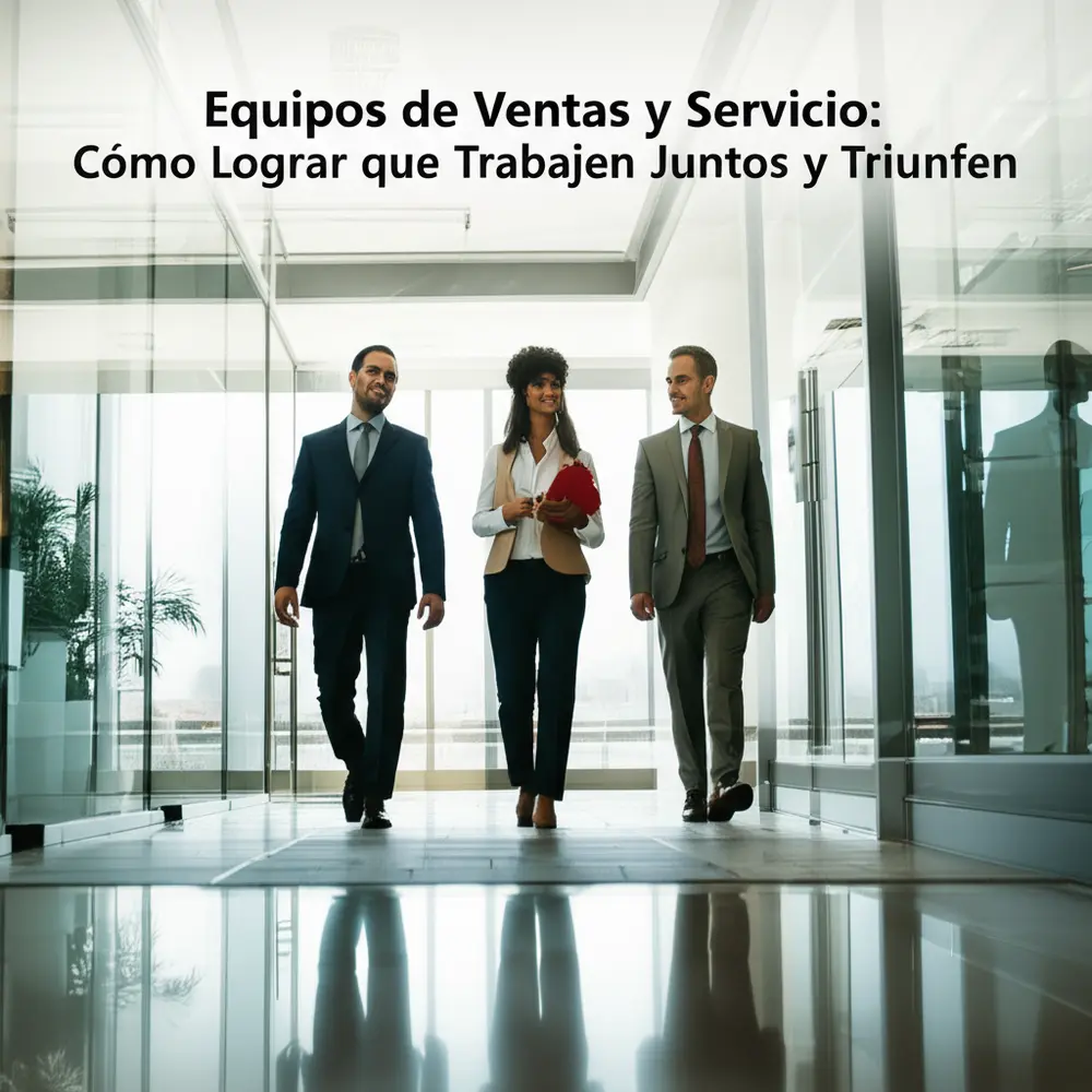 Equipos de Ventas y Servicio: Cómo Lograr que Trabajen Juntos y Triunfen