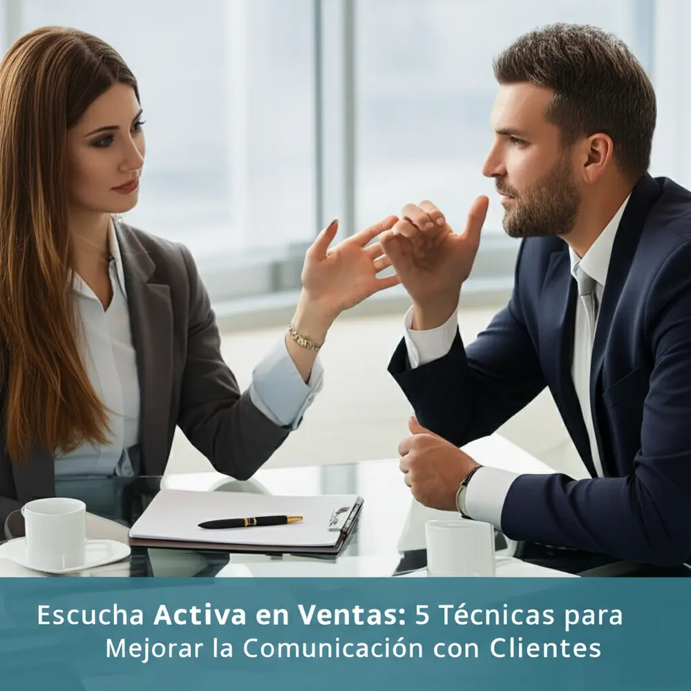 Escucha Activa en Ventas: 5 Técnicas para Mejorar la Comunicación con Clientes