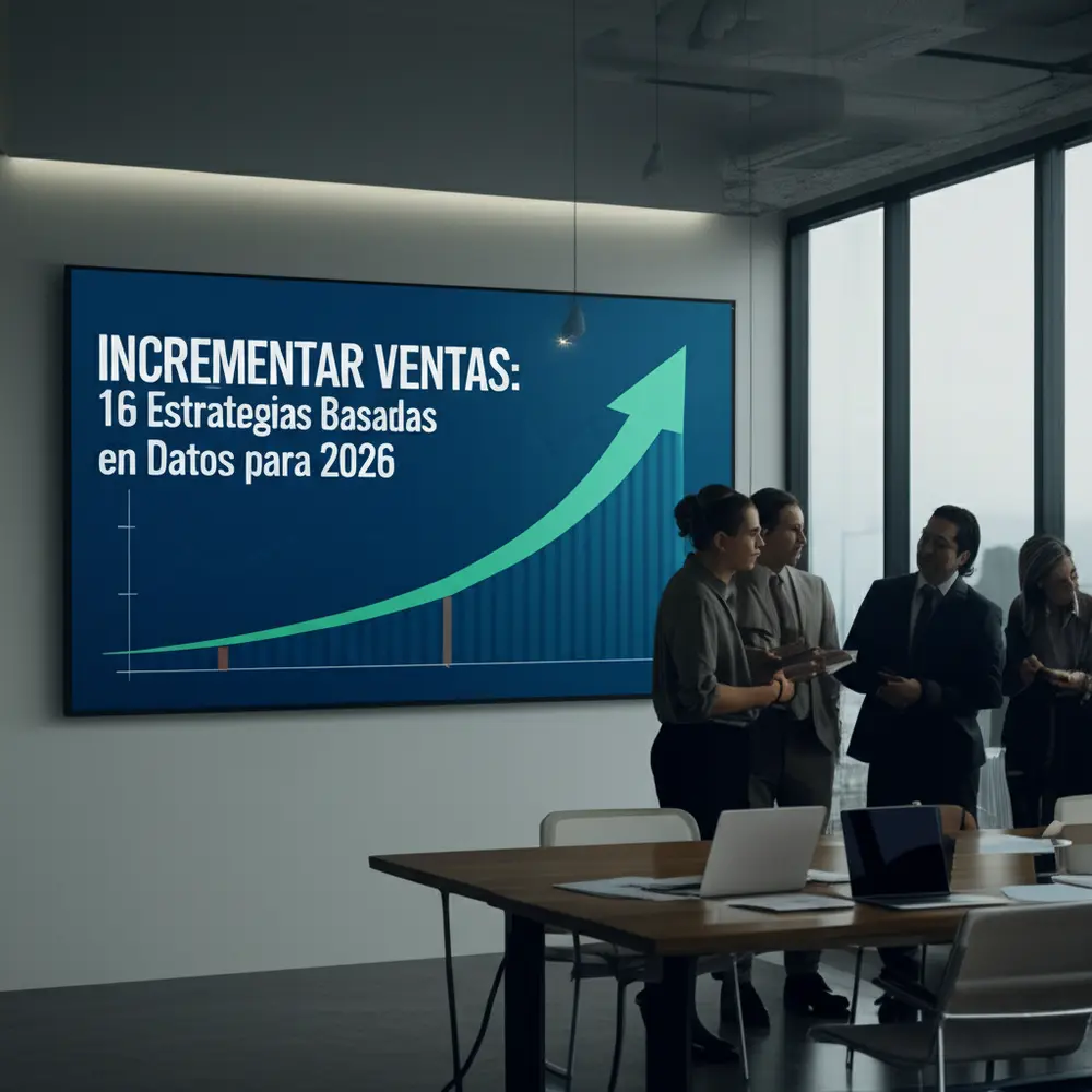 Incrementar Ventas: 16 Estrategias Basadas en Datos para 2026
