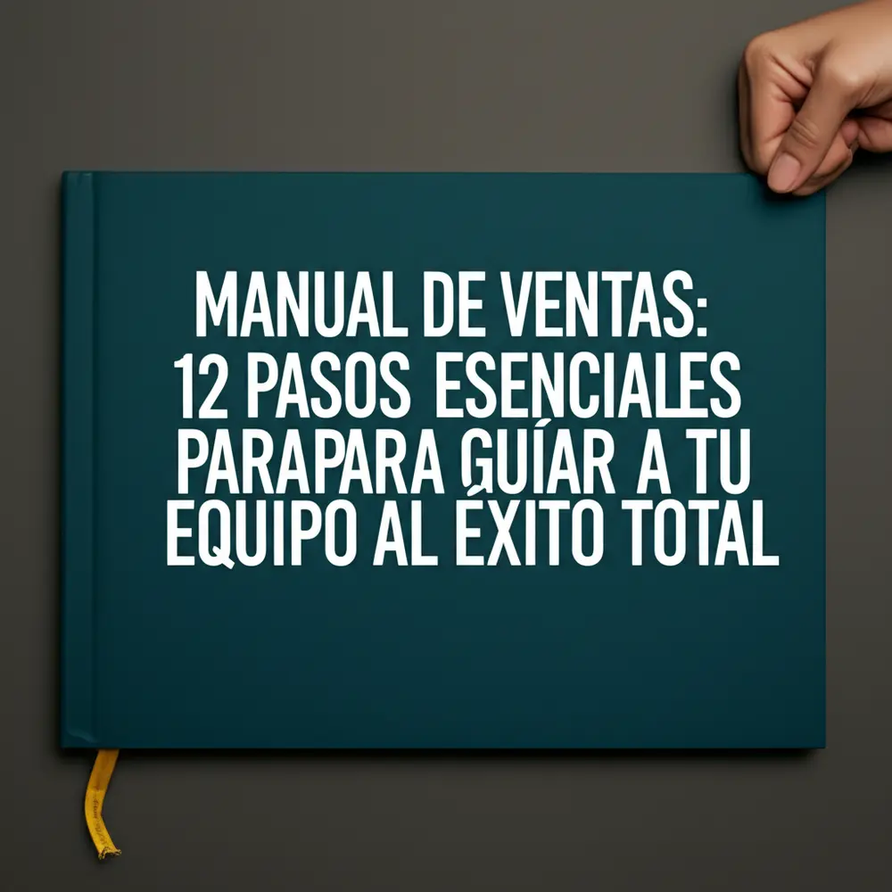 Manual de Ventas: 12 Pasos Esenciales para Guíar a tu Equipo al Éxito Total