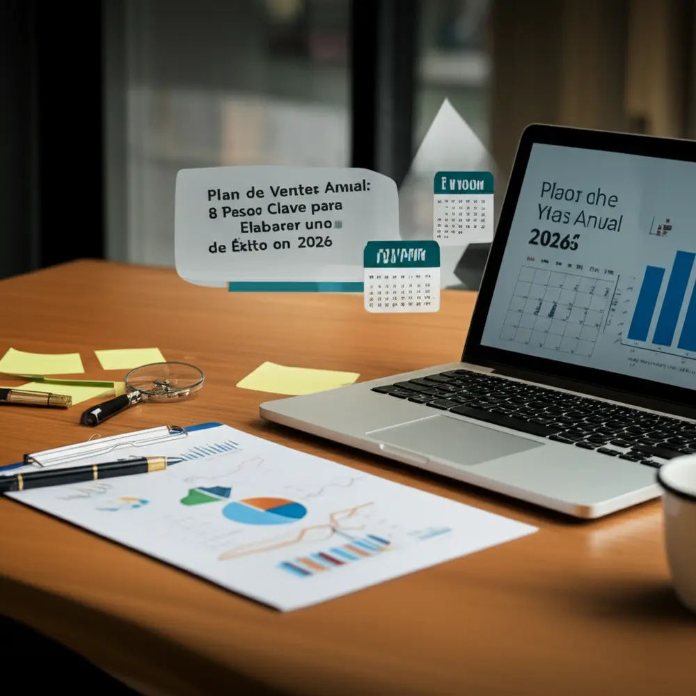 Plan de Ventas Anual: 8 Pasos Clave para Elaborar uno de Éxito en 2026
