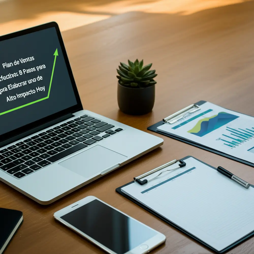 Plan de Ventas Efectivo: 8 Pasos para Elaborar uno de Alto Impacto Hoy