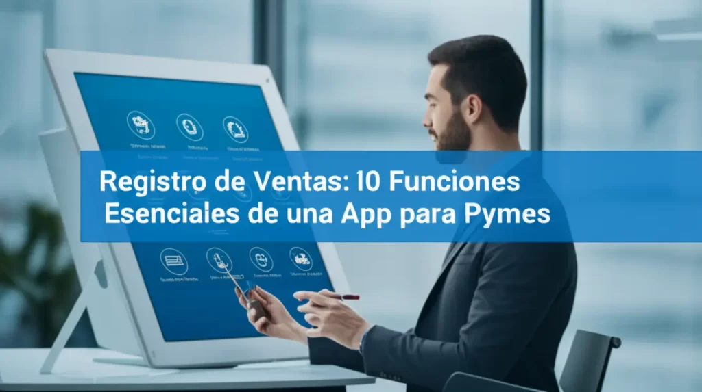 Registro de Ventas: 10 Funciones Esenciales de una App para Pymes