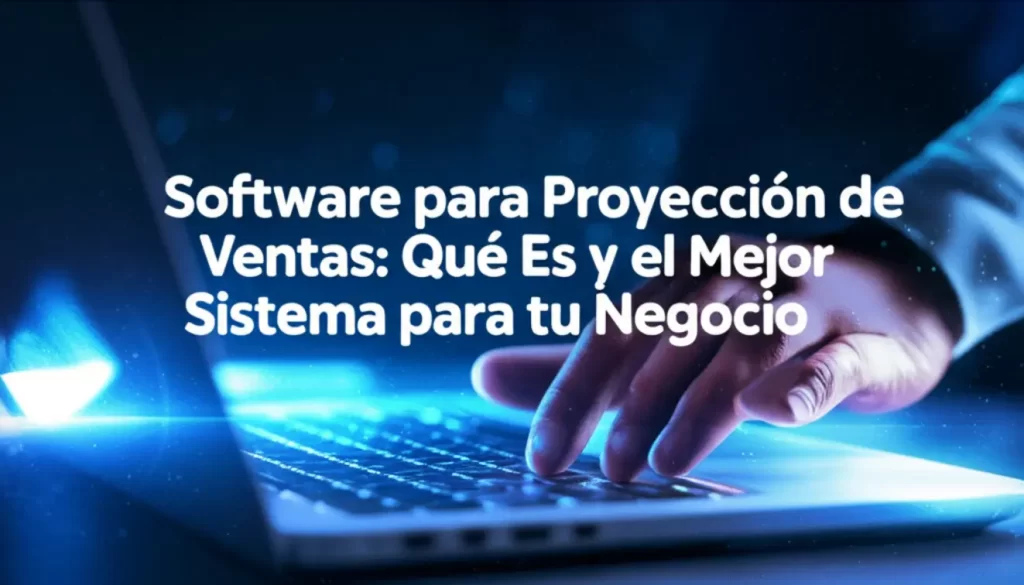 Software para Proyección de Ventas: Qué Es y el Mejor Sistema para tu Negocio