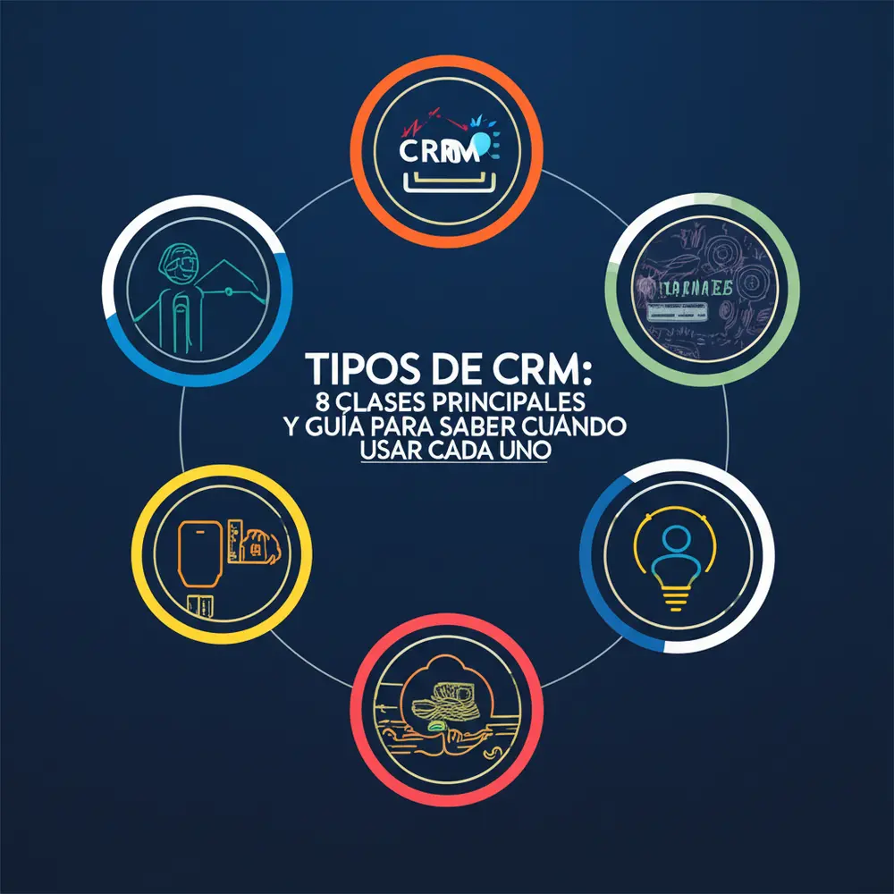 Tipos de CRM: 8 Clases Principales y Guía para Saber Cuándo Usar Cada Uno